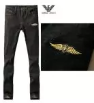 ea7 armani jeans men with discounts wing black